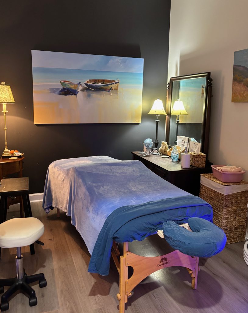 Picture of Ascension Therapeutics massage room. 